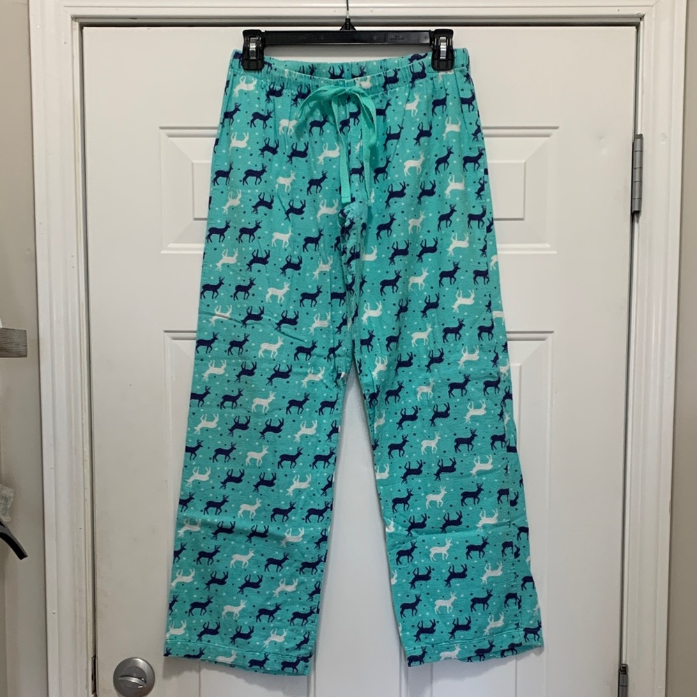 4/$10 Sonoma 100% Cotton Christmas Reindeer or Deer Pajama Pants Size XS